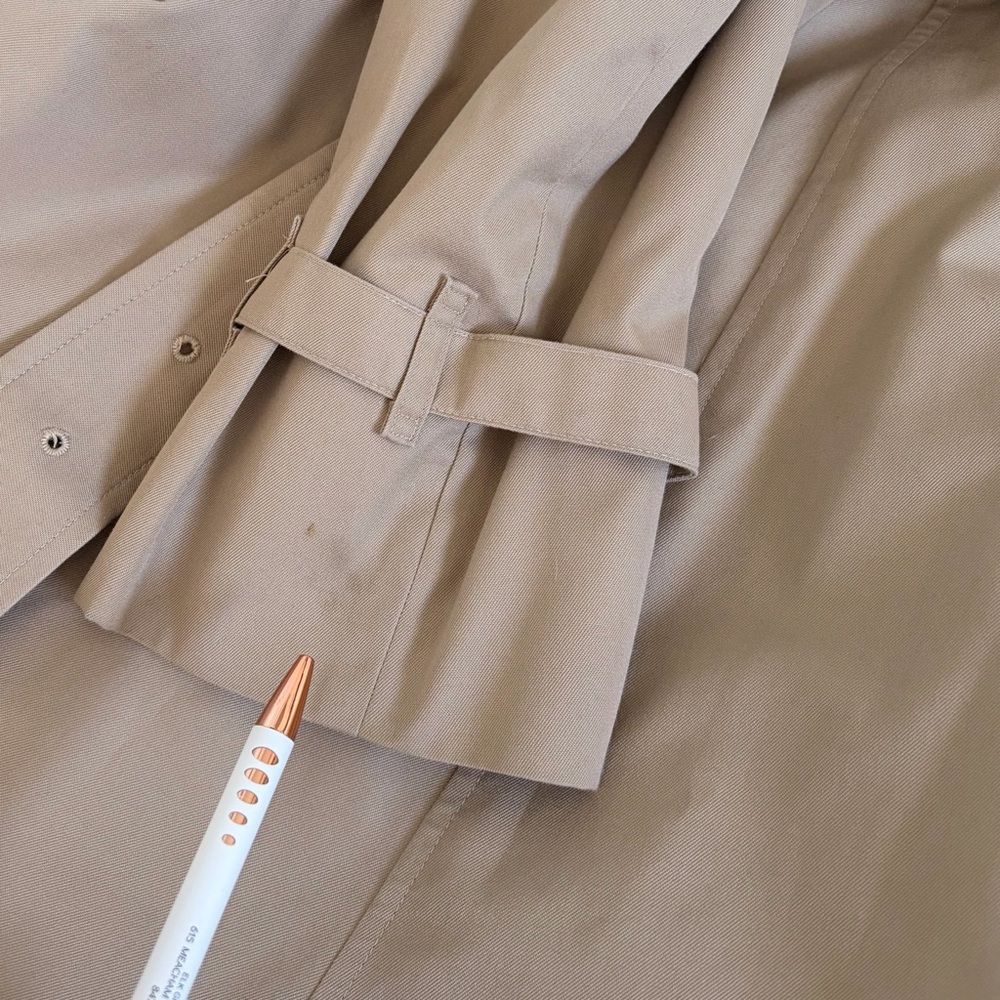 Burberry Long Kensington Heritage Trench Coat Vintage Women size UK 14 or US 12 - Picture 12 of 16
